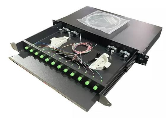 Bộ phân phối sợi quang ODF Hộp bản vẽ Fc Loại 19inch