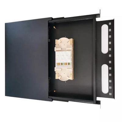 Bảng điều khiển sợi quang gắn trên giá đỡ 1U thông gió 19 inch ODF 24 lõi