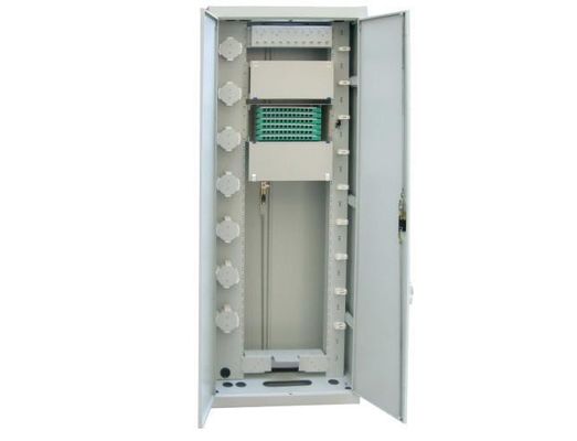 Grey ODF Patch Panel Rack 19 Khung phân phối quang 72 lõi FC / SC