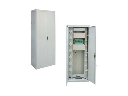 Grey ODF Patch Panel Rack 19 Khung phân phối quang 72 lõi FC / SC