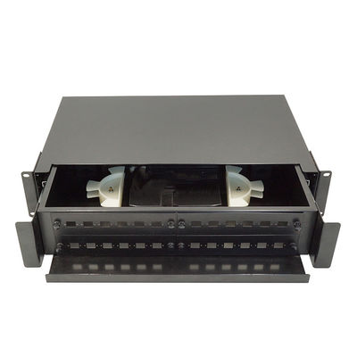 ODF 24 Hải cảng Fiber Optic Patch Panel Enclosure Box 24 Cốt lõi SC