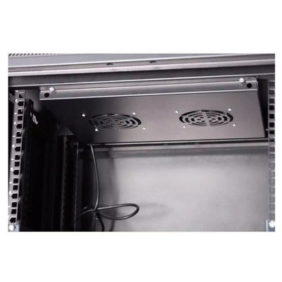 Tủ rack máy chủ 47U Gắn giá đỡ SPCC với cửa kính 600 * 600 * 2200MM