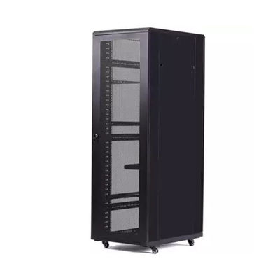 Tủ rack máy chủ 47U Gắn giá đỡ SPCC với cửa kính 600 * 600 * 2200MM