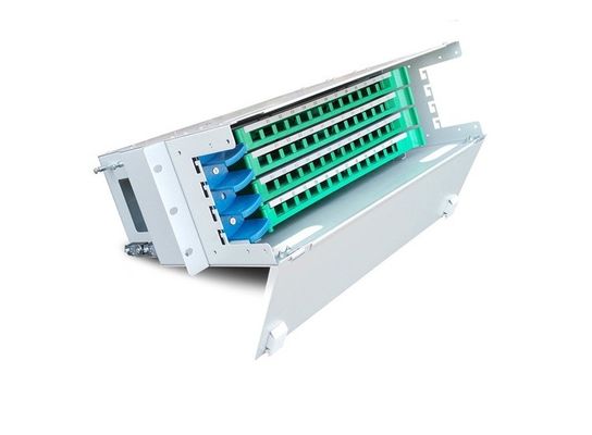 Khung phân phối ODF 48 Cốt lõi FC 1U 19 Rack Mount Enclosure