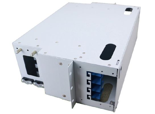 Khung phân phối ODF 48 Cốt lõi FC 1U 19 Rack Mount Enclosure