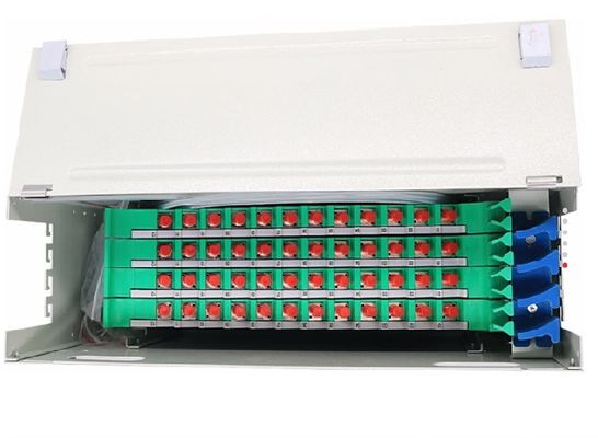 Khung phân phối ODF 48 Cốt lõi FC 1U 19 Rack Mount Enclosure