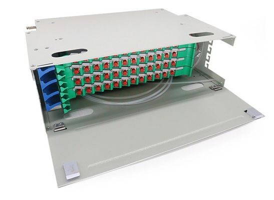 Khung phân phối ODF 48 Cốt lõi FC 1U 19 Rack Mount Enclosure