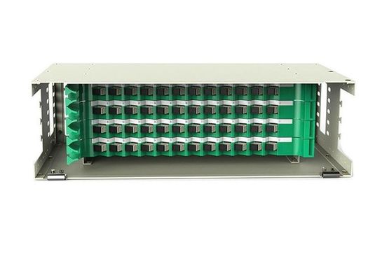 ODF 48 Hải cảng SC Fiber Patch Panel Rack Mount Multimode 48 Cốt lõi
