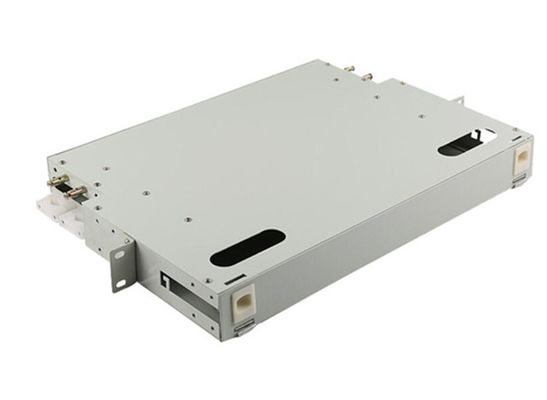 12 Cốt lõi ODF Patch Panel FC 1U Rack Mount Box 19&quot; Fiber Optic