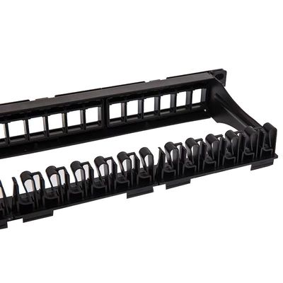 Bảng vá mạng CAT5 CAT6 UTP Trống Bảng vá 24 cổng RJ45 không tải