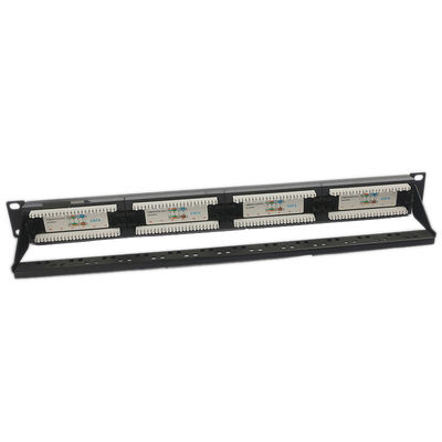 Bảng vá lỗi UTP 24 cổng CAT6 Bảng vá lỗi 1U Keystone Trống RJ45