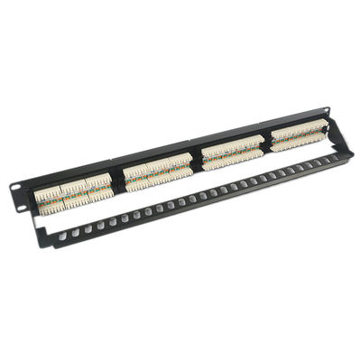Bảng vá không che chắn 1U 24 cổng Keystone Keystone RJ45 DustProof