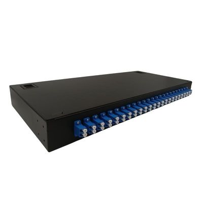 Bảng điều khiển sợi quang FTTH ODF treo tường 48 sợi với bím tóc ghép đôi LC
