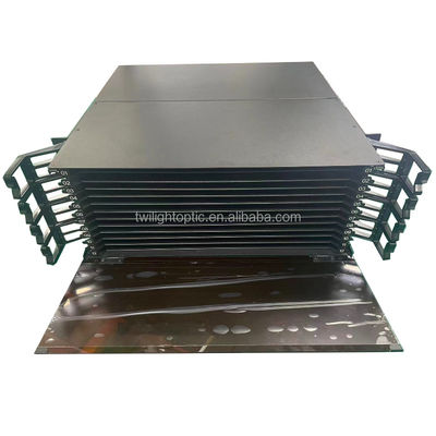 Bảng vá lỗi sợi quang kép LC 430x200x46mm cho cáp mạng