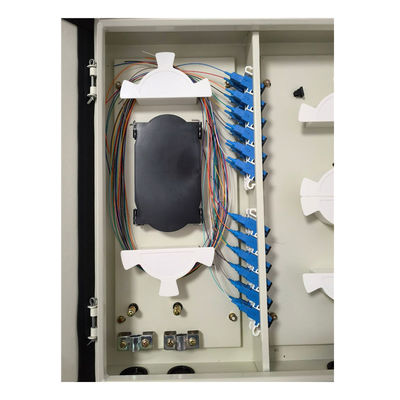 Logo OEM 144 Fibers Wall Mount Fiber Patch Panel 12-144 Core SC Simplex Outdoor