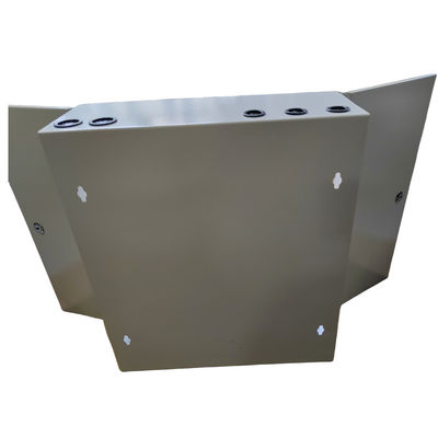 Bức tường kim loại gắn sợi khoang 72 lõi với 2 cửa và khóa kép