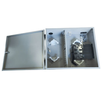 72Port Single Door Wall Mount Fiber Enclosure 72fibers (SC/SX) Xám / tùy chỉnh