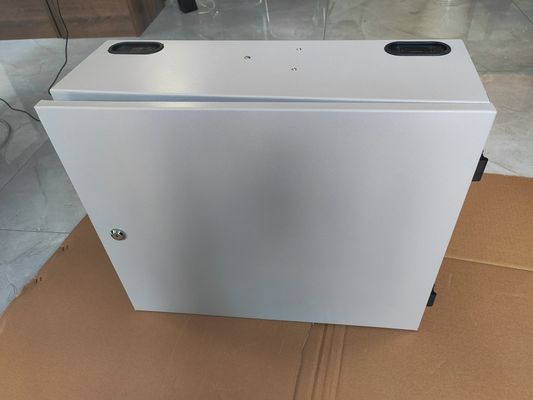 Tùy chỉnh 72Port 144Core SC / LC / FC / ST 1-Door Wall Mount Fiber Enclosure Metal ODF
