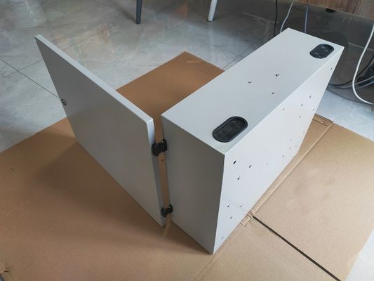 Tùy chỉnh 72Port 144Core SC / LC / FC / ST 1-Door Wall Mount Fiber Enclosure Metal ODF