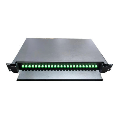 24C FC APC Fiber Count Optical Patch Panel cho G652D / G657A1 Sợi