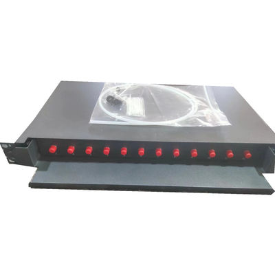 12 FC UPC Sliding Fiber Optic Patch Panel cho các thiết bị mạng hiệu quả