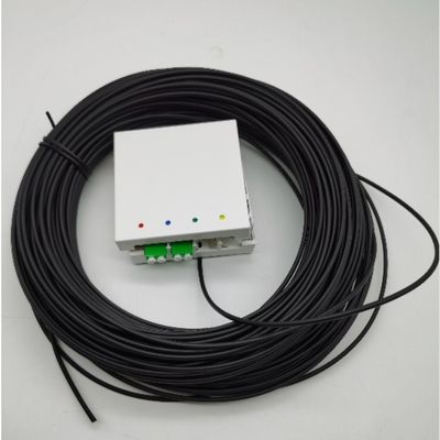 LC/APC hộp kết thúc sợi kết nối trước 4 sợi 10-100M Wall Outlet Box 4fo
