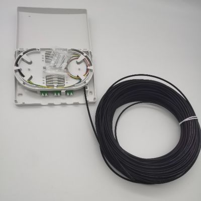 6Cores LC/APC hộp phân phối quang học kết nối trước 6Fibers tường ổ cắm PTO Box