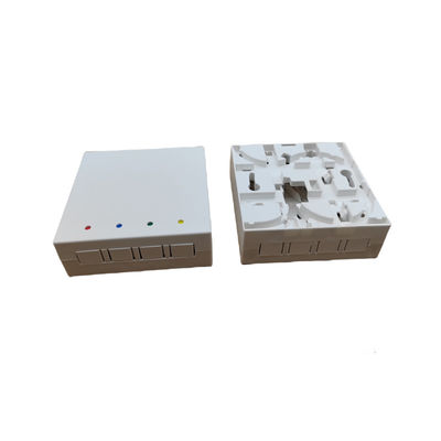 Hộp kết thúc sợi gắn tường với 4 cổng LSZH Cable Jacket