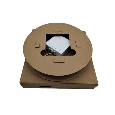 Hộp kết thúc sợi tường gắn với 4 cửa hàng Bao bì Kích thước 270x265x60mm