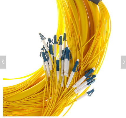 SM 9/125 G652D (OS2) LSZH 12 Sợi LC/UPC-LC/UPC Cáp cắt quang sợi quang 1M