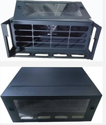 Tủ phối quang ODF FOBOT 4U gắn rack 19" cho cáp quang 384 core MPO LC SM OM3 OM4, Khung vỏ