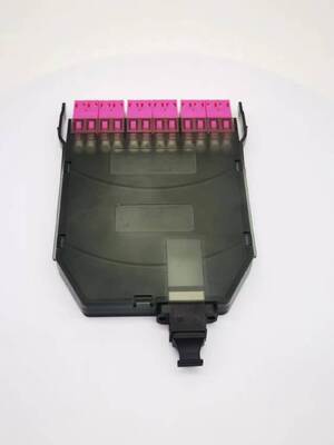 Mô-đun Cassette breakout 12 lõi MPO-LC MTP-LC SM OM3 OM4 OM5 bằng nhựa